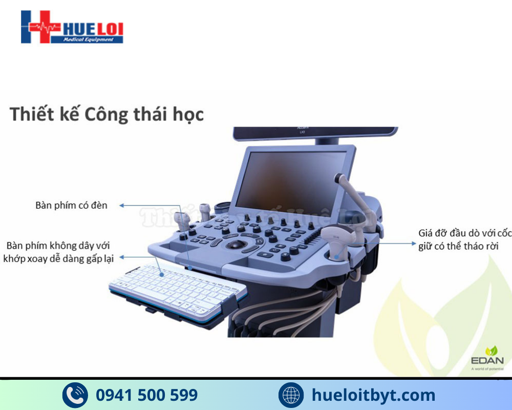 MÁY SIÊU ÂM BÀN ĐẨY EDAN ACCLARIX LX3 CAO CẤP