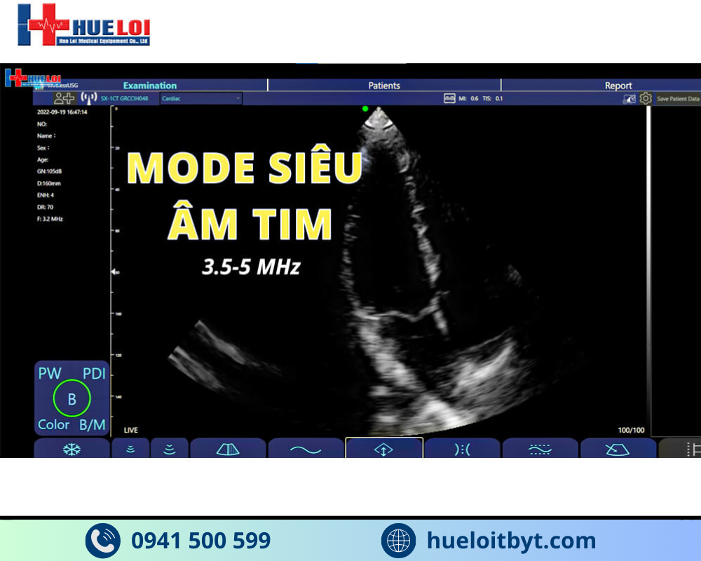 MÁY SIÊU ÂM CẦM TAY KHÔNG DÂY 3 ĐẦU DÒ
