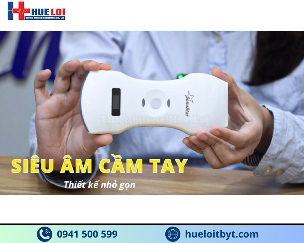 MÁY SIÊU ÂM CẦM TAY KHÔNG DÂY 3 ĐẦU DÒ