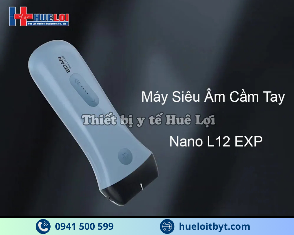 MÁY SIÊU ÂM CẦM TAY EDAN NANO L12 EXP VỚI CÁC CÔNG NGHỆ HIỆN ĐẠI