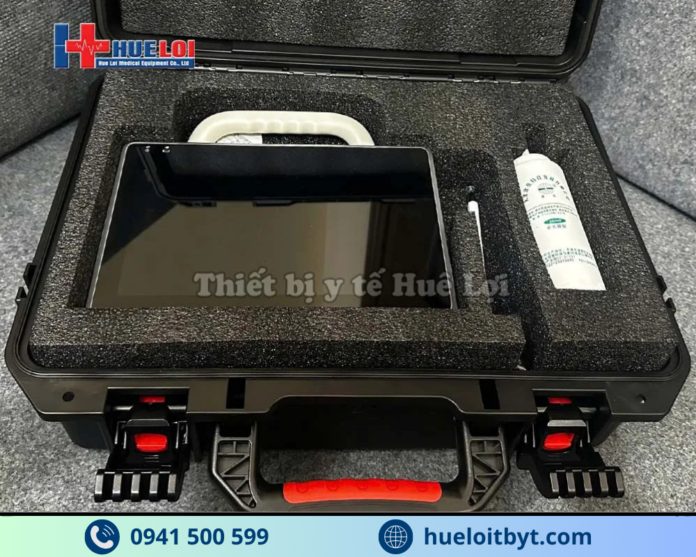 MÁY SIÊU ÂM XÁCH TAY CẢM ỨNG 2 ĐẦU DÒ P10