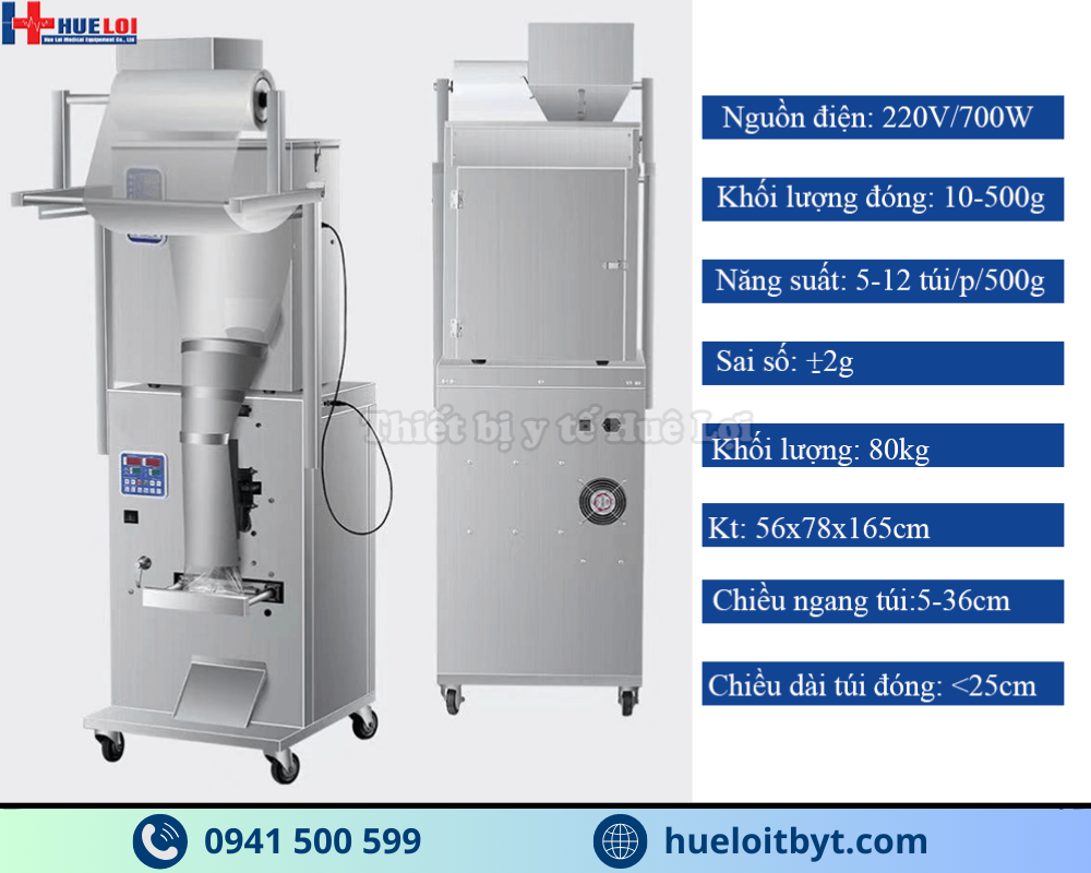 MÁY ĐÓNG TÚI DƯỢC LIỆU TỰ ĐỘNG