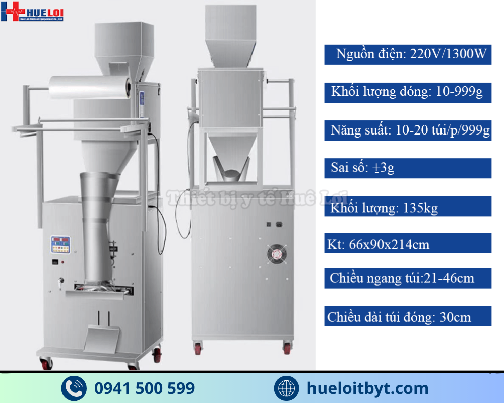 MÁY ĐÓNG TÚI DƯỢC LIỆU TỰ ĐỘNG