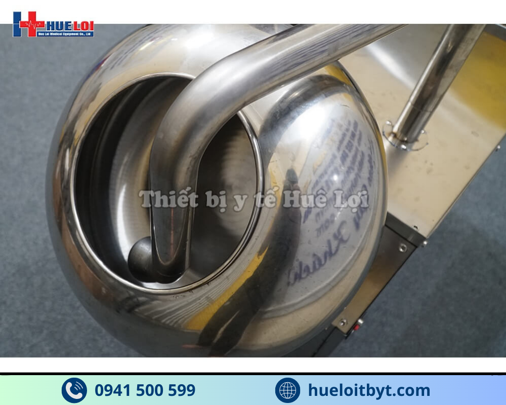 MÁY LÀM VIÊN HOÀN KẾT HỢP SẤY KHÔ, ĐÁNH BÓNG VÀ BAO VIÊN