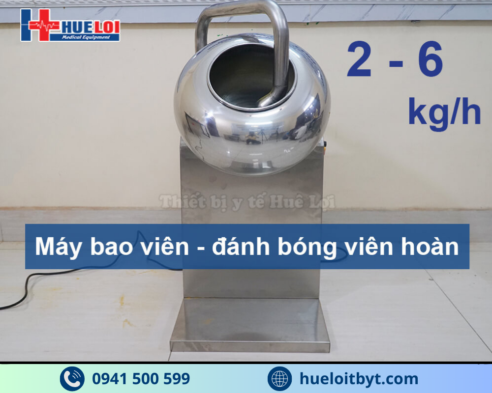 MÁY SẤY KHÔ, ĐÁNH BÓNG VÀ BAO VIÊN THUỐC ĐÔNG Y