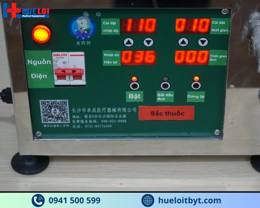 MÁY SẮC THUỐC ĐÔNG Y 1 NỒI ĐUN