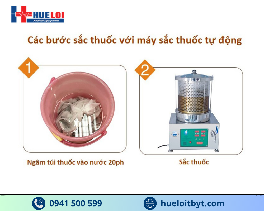 MÁY SẮC THUỐC ĐÔNG Y 1 NỒI ĐUN