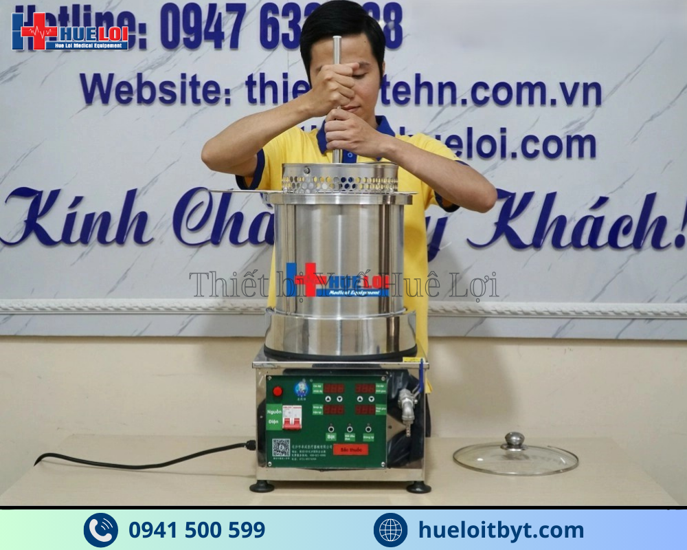 MÁY SẮC THUỐC ĐÔNG Y 1 NỒI ĐUN