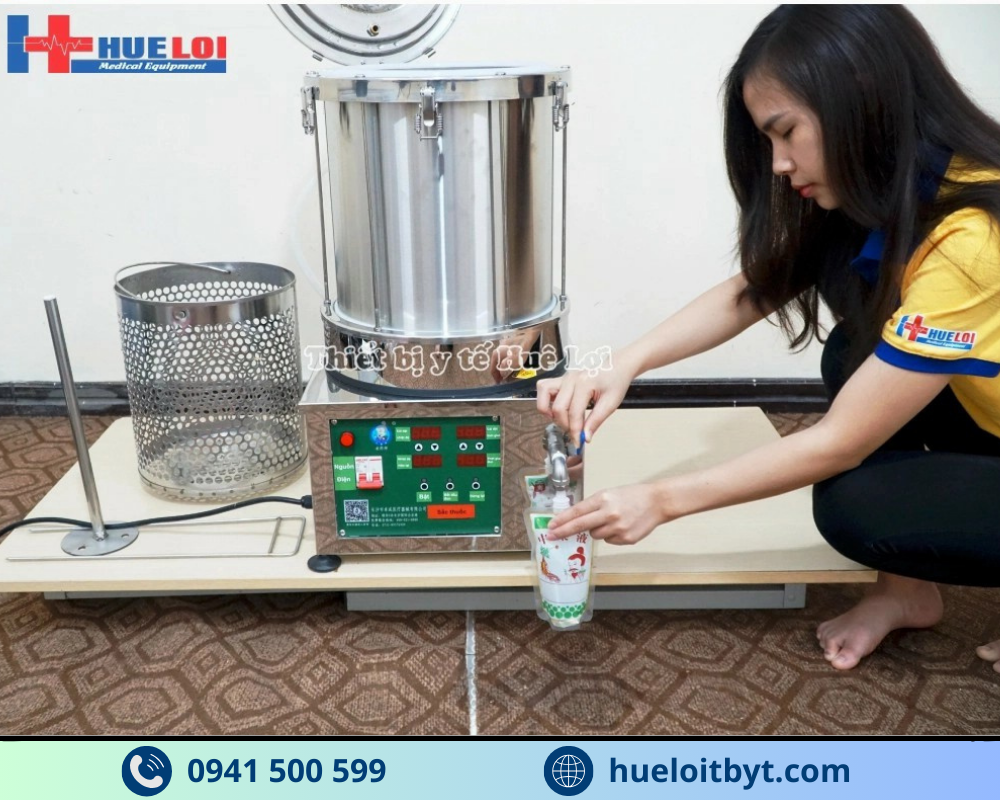 MÁY SẮC THUỐC VI ÁP SUẤT CAO CẤP