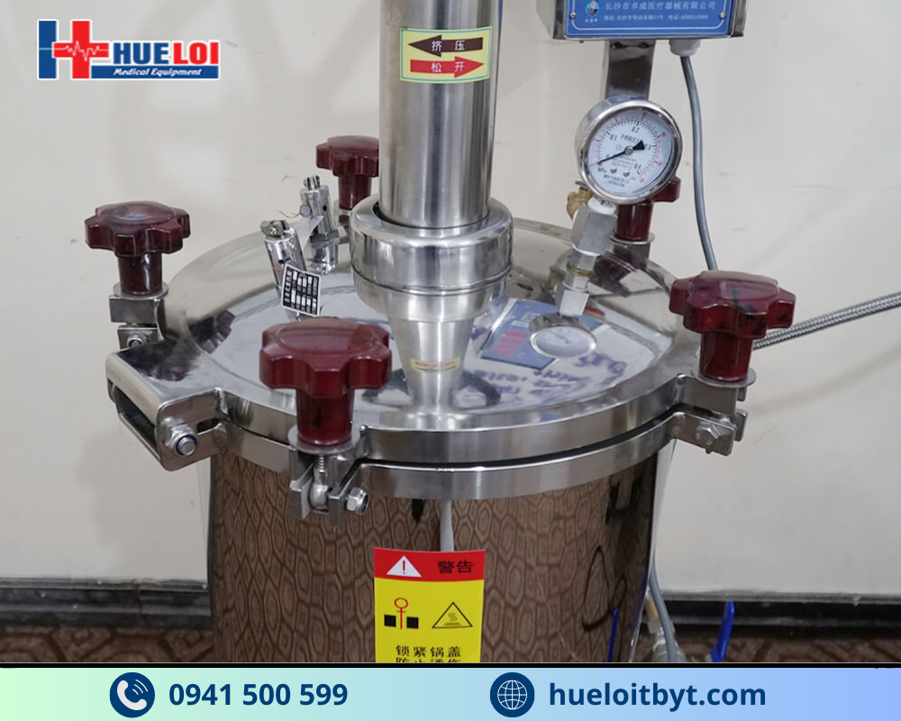 Van an toàn của máy sắc thuốc áp suất cao