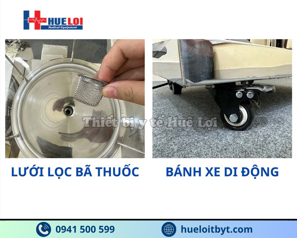 MÁY SẮC THUỐC ĐÔNG Y KÈM ĐÓNG TÚI ĐỘNG CAO CẤP