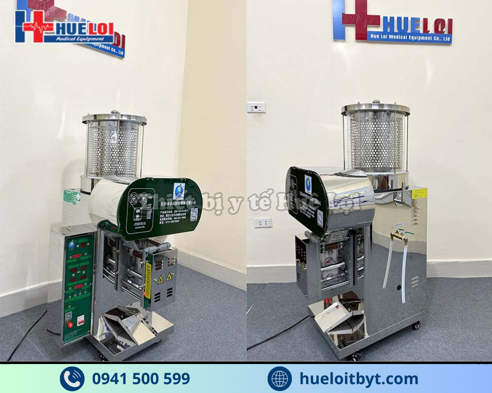 MÁY SẮC THUỐC ĐÔNG Y KÈM ĐÓNG TÚI ĐỘNG CAO CẤP