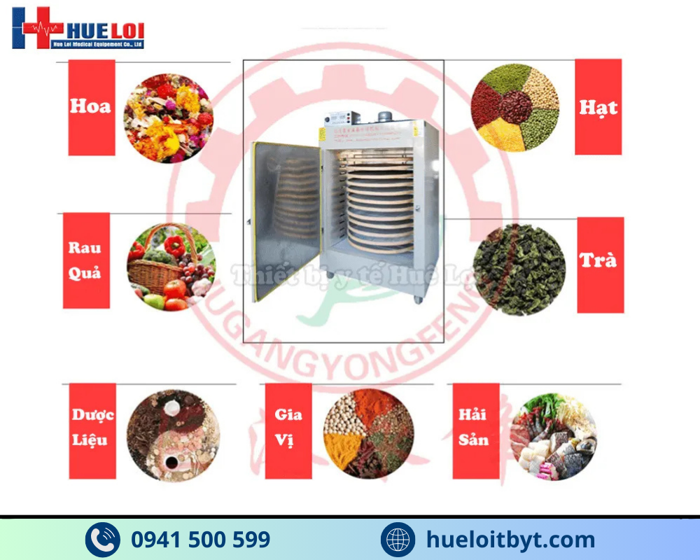 TỦ SẤY THUỐC 12 TẦNG CÔNG SUẤT CAO