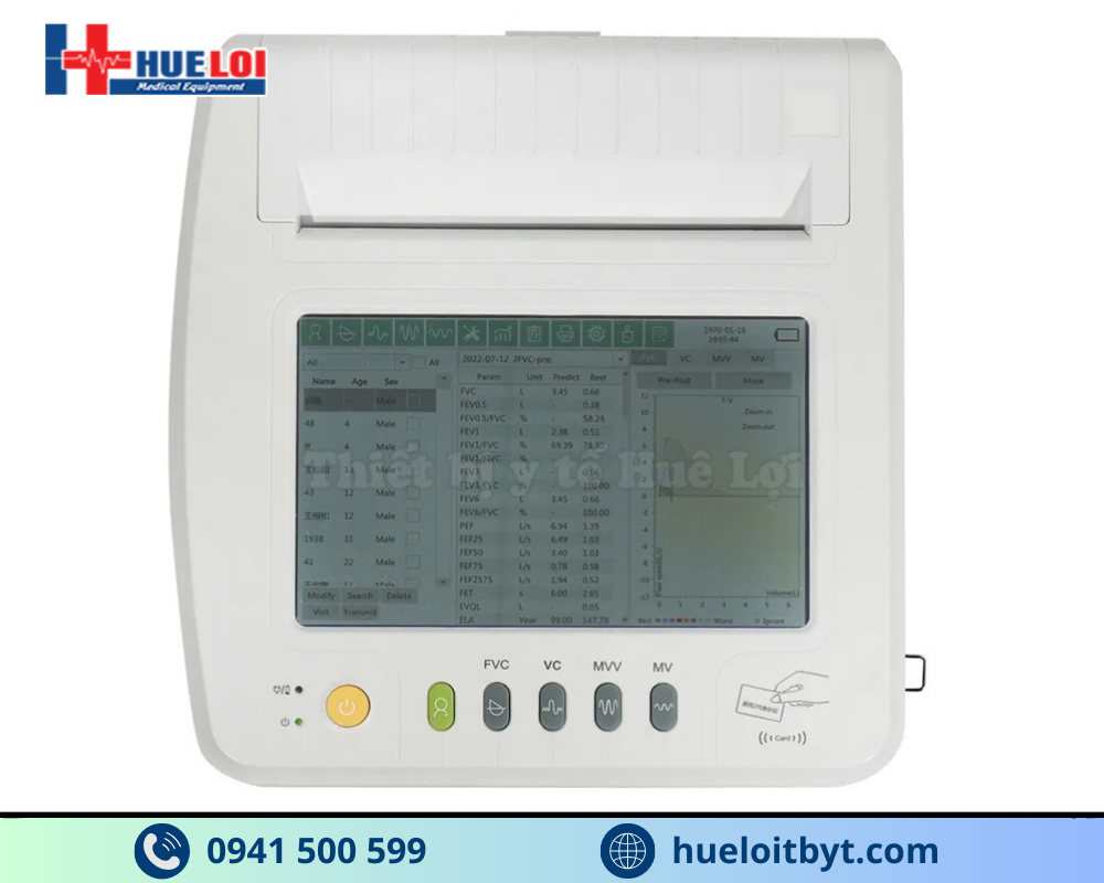 máy đo chức năng hô hấp contec giá rẻ