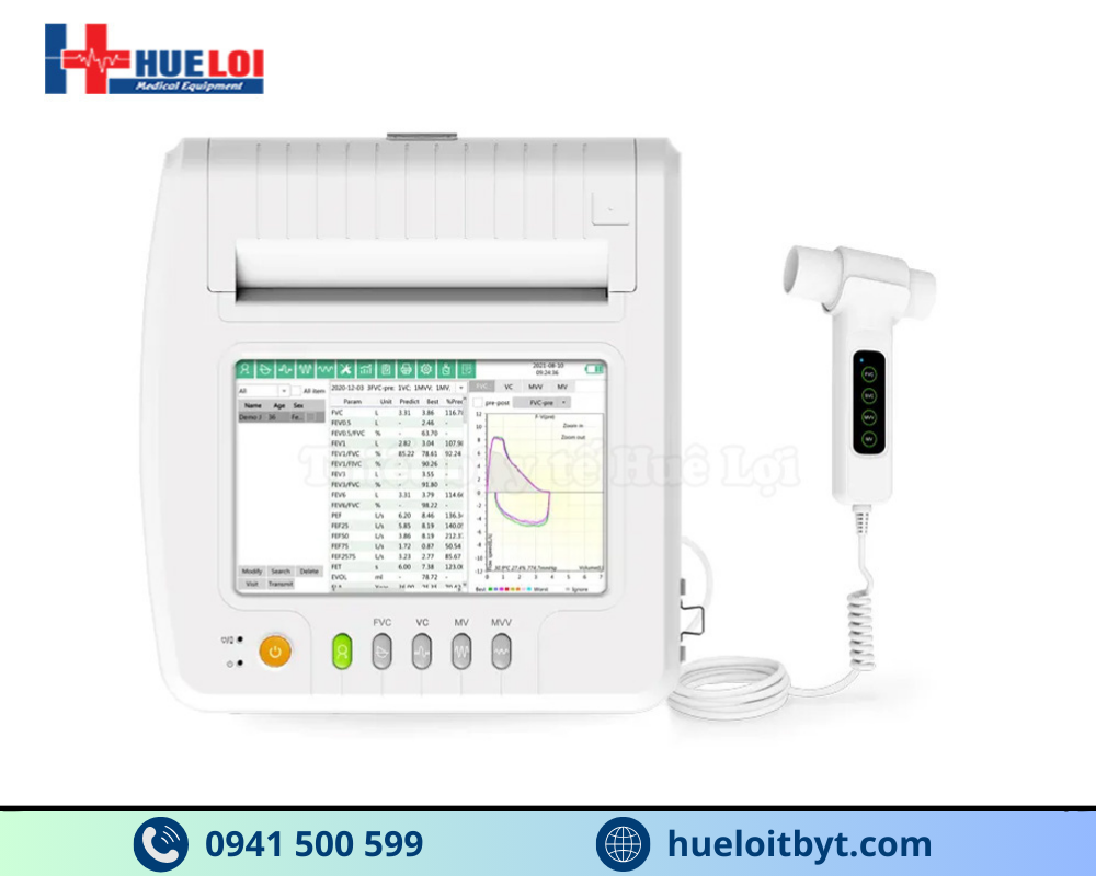 máy đo chức năng hô hấp sp100b