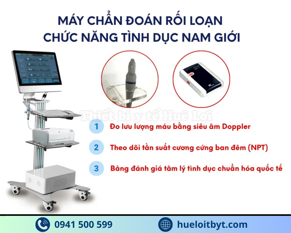 Máy chẩn đoán rối loạn sinh lý nam giới