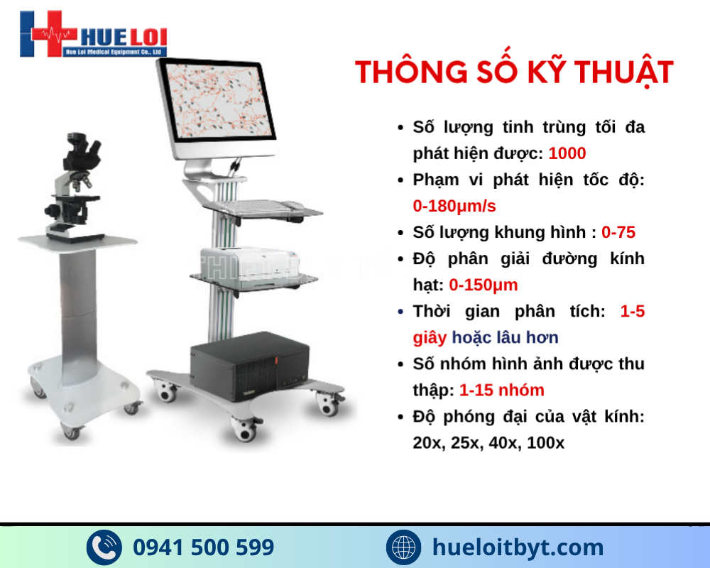 MÁY PHÂN TÍCH TINH DỊCH ĐỒ CHÍNH HÃNG