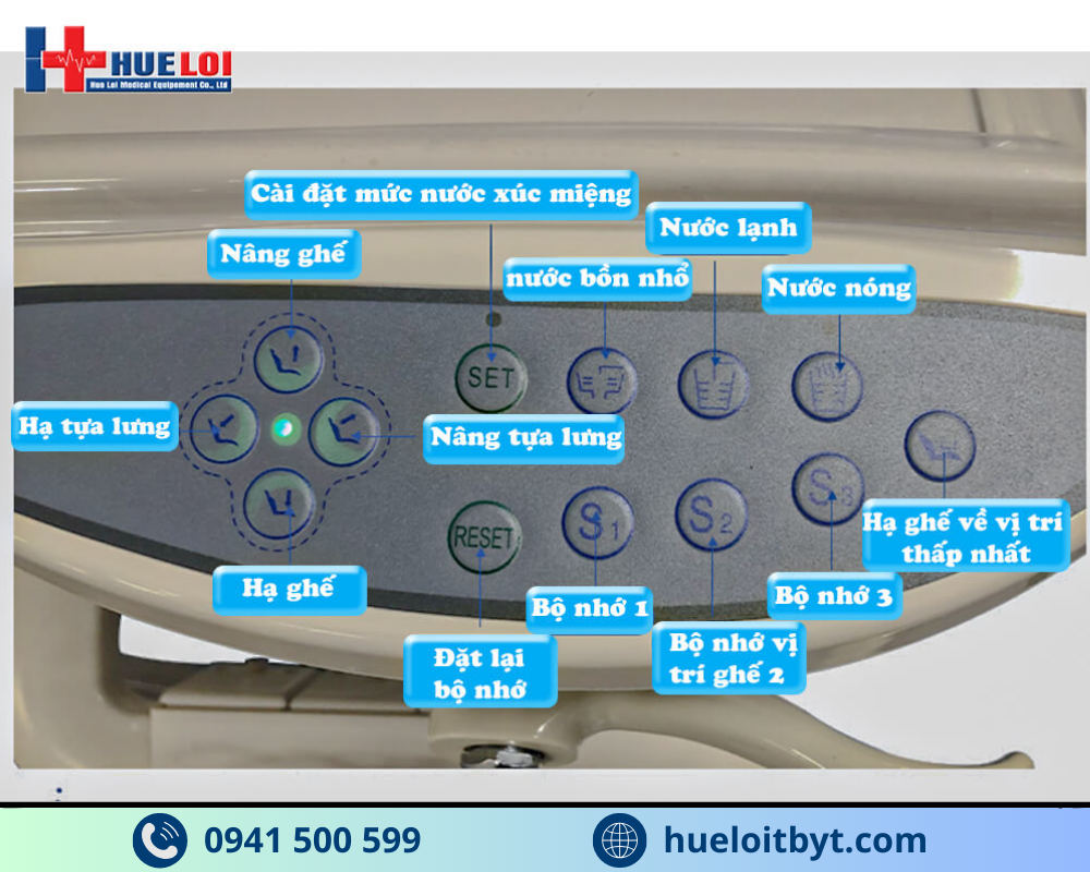 GHẾ NHA KHOA CAO CẤP DENSTON TJ 2688E5