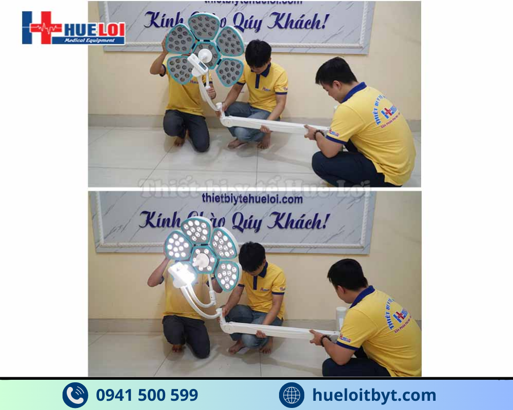 ĐÈN PHẪU THUẬT 5 CÁNH TREO TRẦN GIÁ RẺ