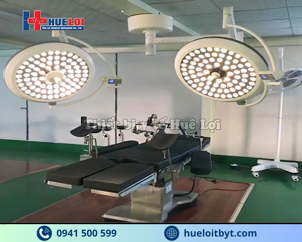 ĐÈN MỔ TREO TRẦN 2 NHÁNH KHÔNG HẮT BÓNG CAO CẤP  PJZF700/700