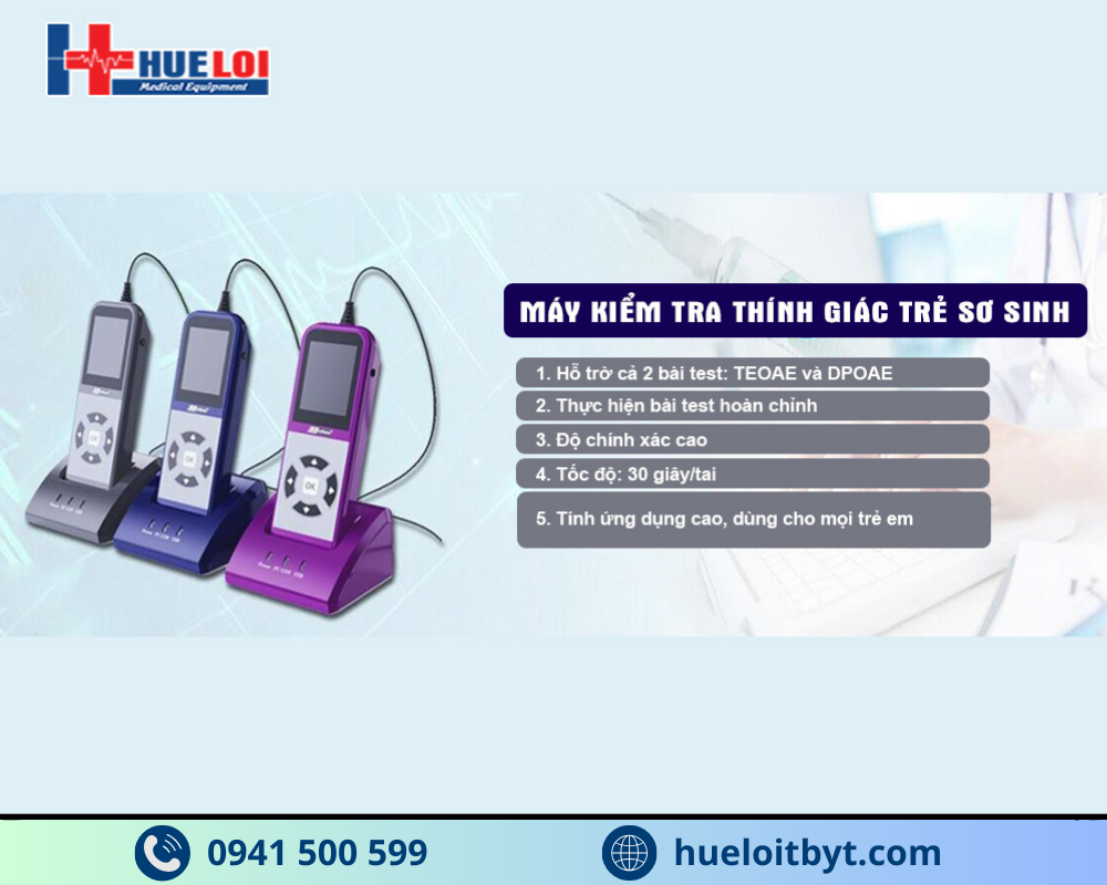 MÁY KIỂM TRA THÍNH LỰC TRẺ EM MA01