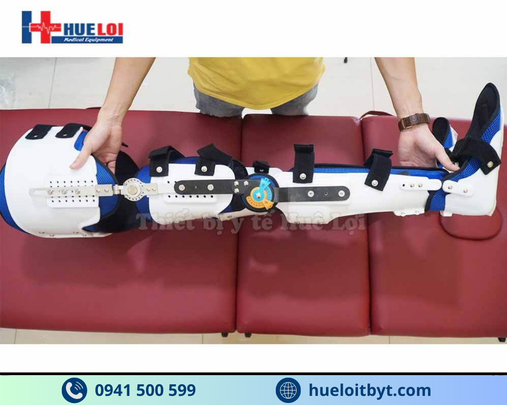 NẸP CHÂN HỖ TRỢ TẬP ĐỨNG VÀ ĐI CHO NGƯỜI BỊ ĐỘT QUỴ