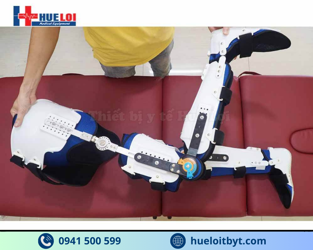 NẸP CHÂN HỖ TRỢ TẬP ĐỨNG VÀ ĐI CHO NGƯỜI BỊ ĐỘT QUỴ