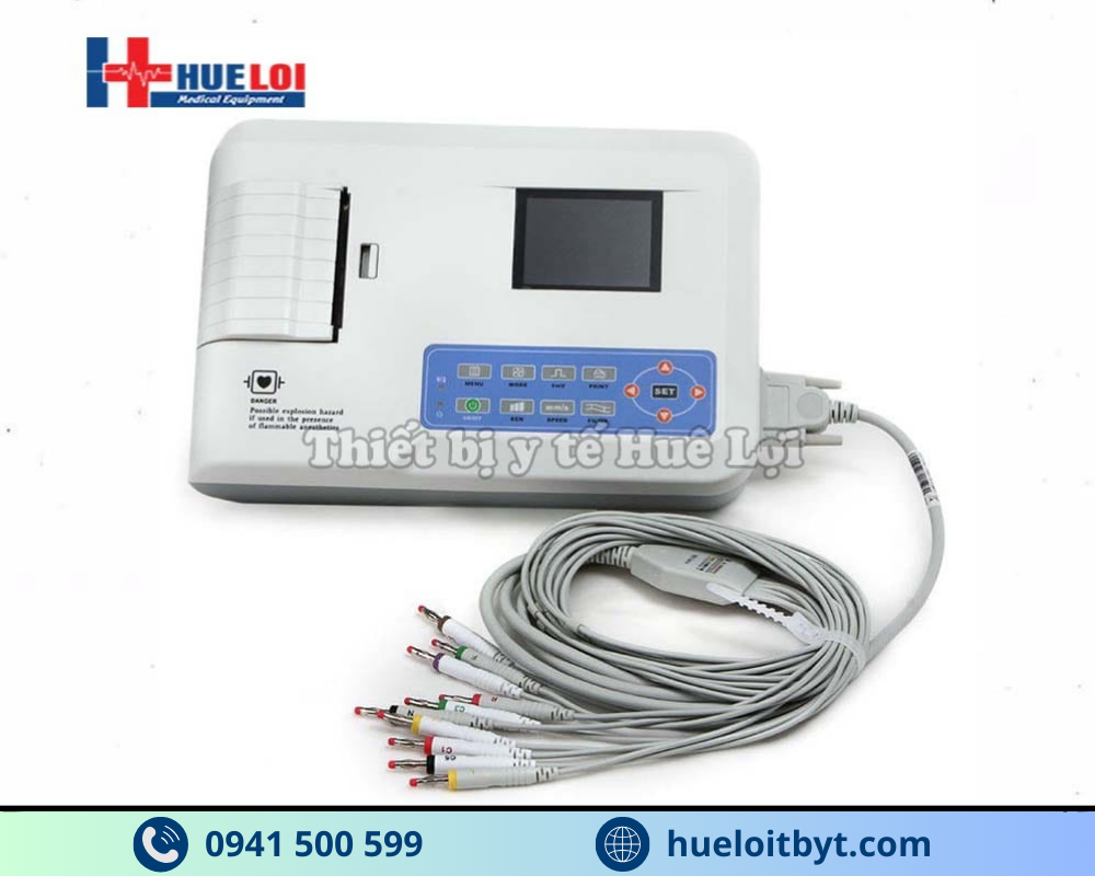 MÁY ĐO ĐIỆN TIM 3 KÊNH ECG300G