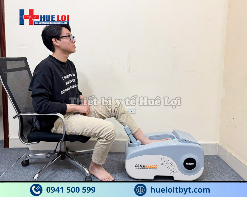 MÁY ĐO LOÃNG XƯƠNG GÓT CHÂN BẰNG SÓNG SIÊU ÂM OSTEOKJ3000 GIÁ TỐT