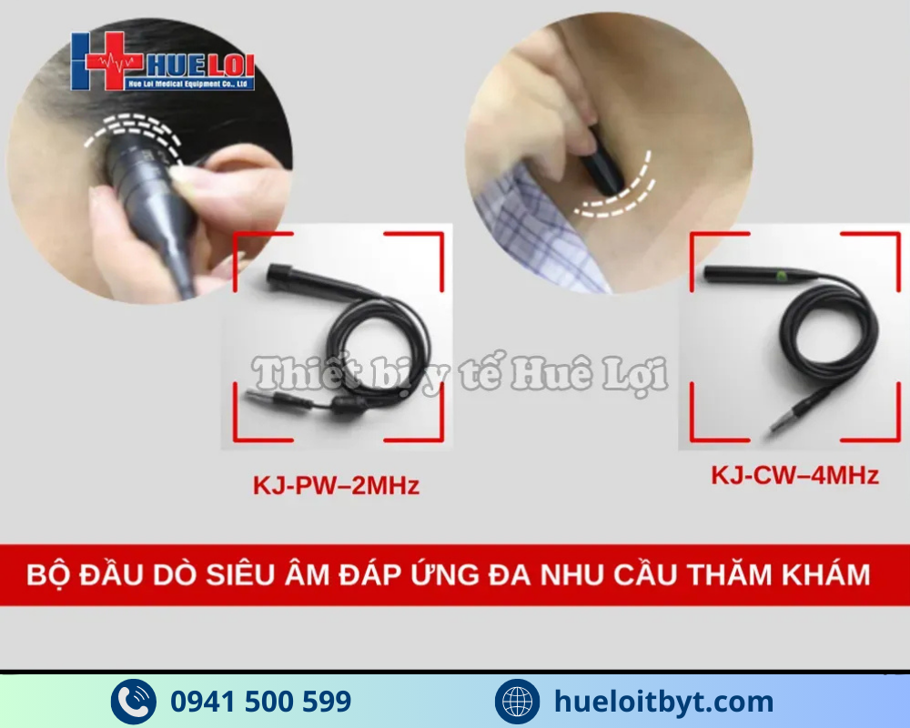 MÁY SIÊU ÂM DOPPLER XUYÊN SỌ KJ-2V4M