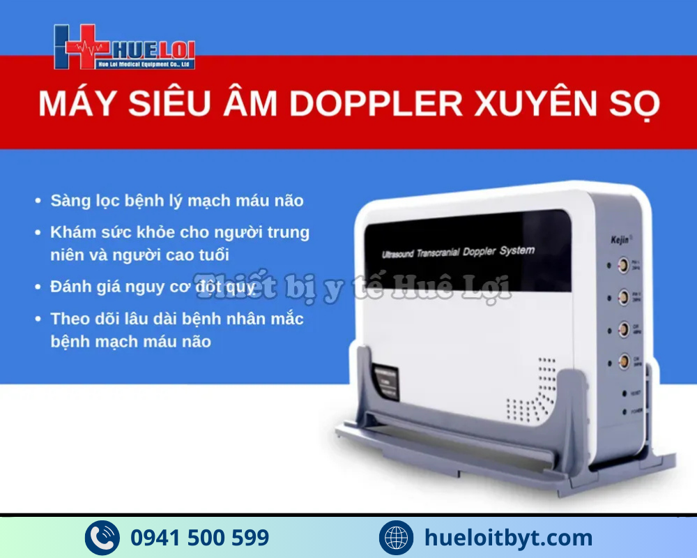 MÁY SIÊU ÂM DOPPLER XUYÊN SỌ KJ-2V4M