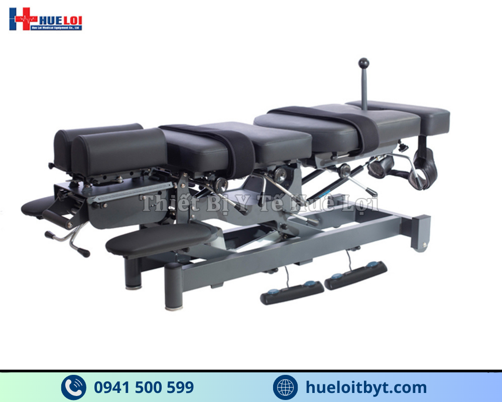 GIƯỜNG TÁC ĐỘNG CỘT SỐNG KẾT HỢP KÉO GIÃN BẰNG ĐIỆN EL07B