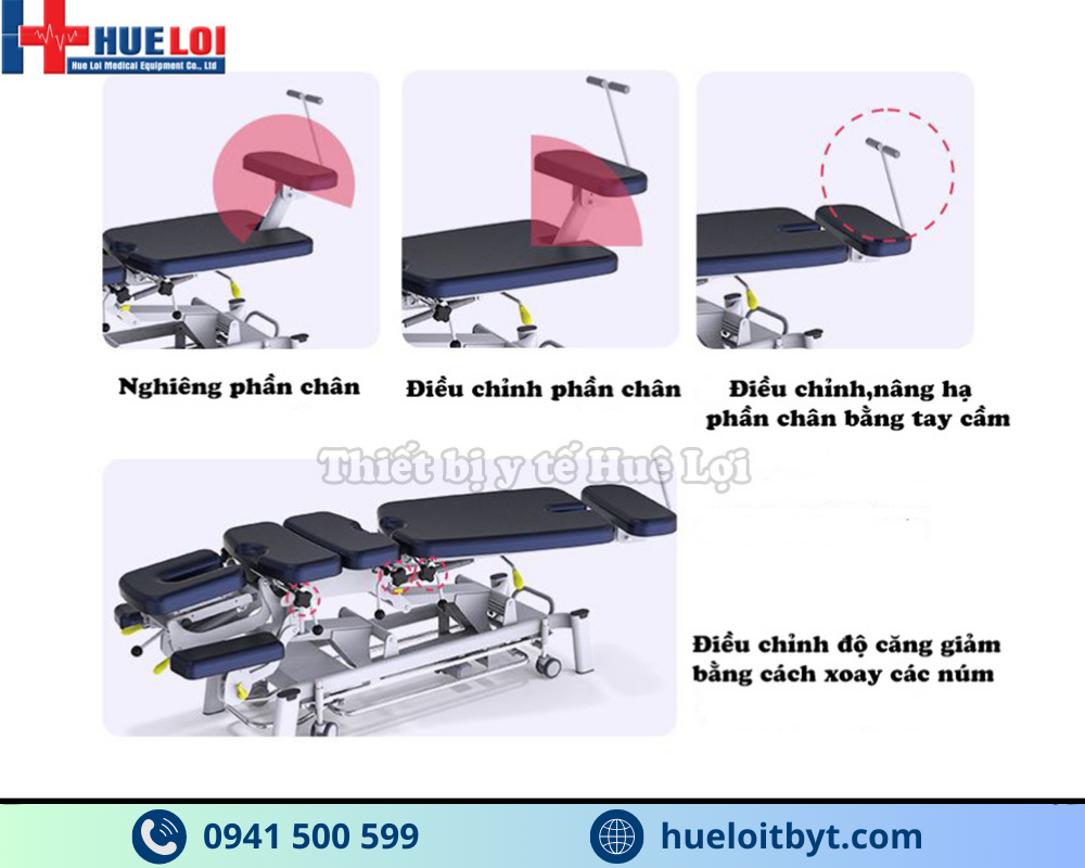 GIƯỜNG TÁC ĐỘNG CỘT SỐNG CAO CẤP FAIRWORTH 380