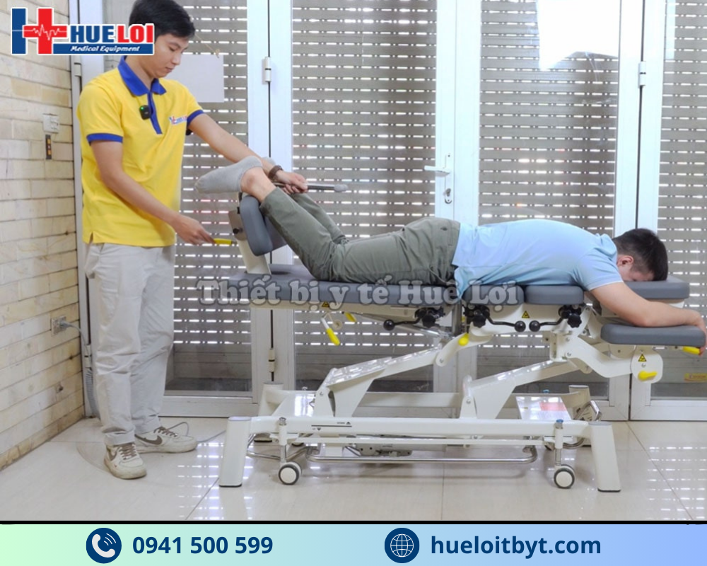 Trải nghiệm thưc tế giường nắn chỉnh cột sống cao cấp