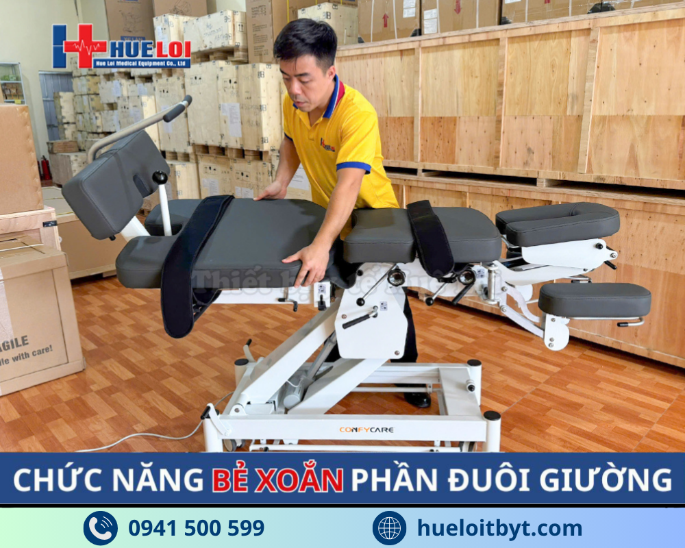 GIƯỜNG NẮN CHỈNH CỘT SỐNG EL07 CAO CẤP