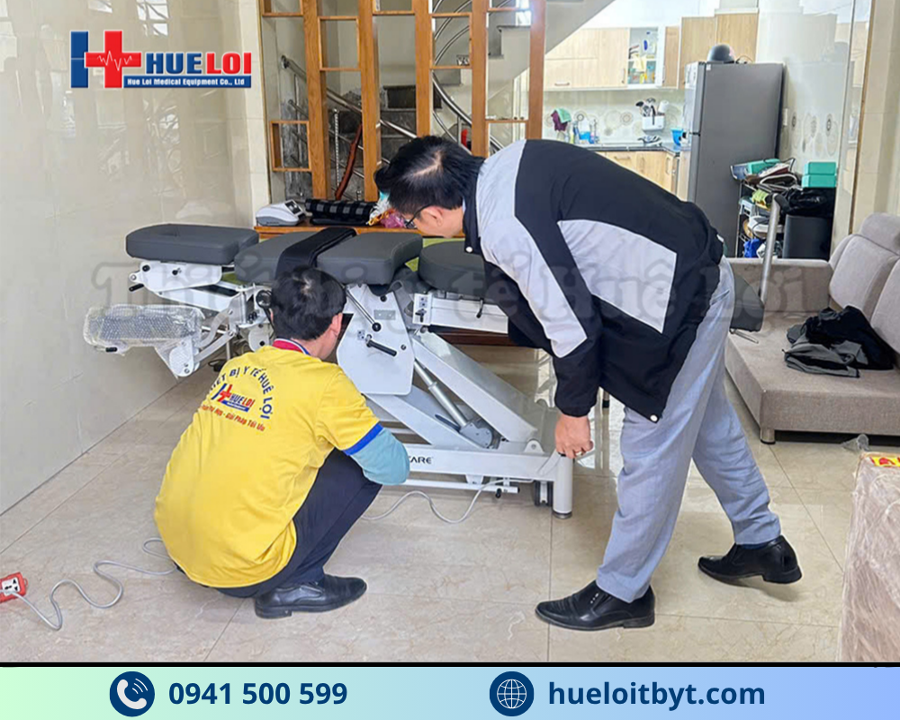 GIƯỜNG NẮN CHỈNH CỘT SỐNG EL07 CAO CẤP