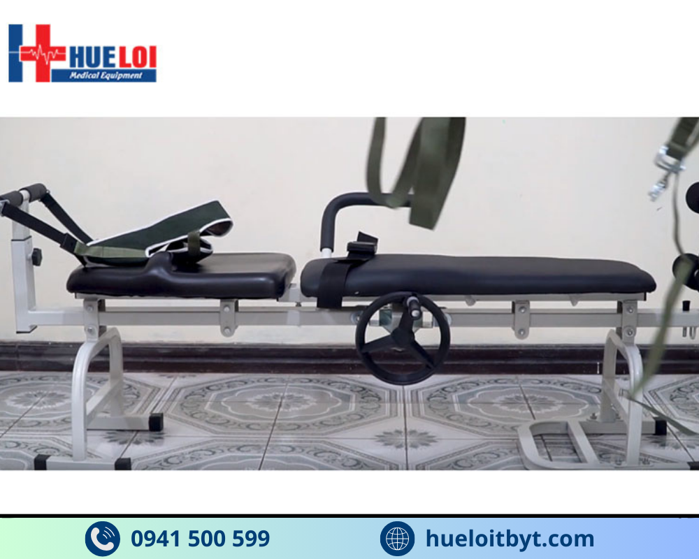 GIƯỜNG KÉO GIÃN CỘT SỐNG BẰNG CƠ GIÁ RẺ