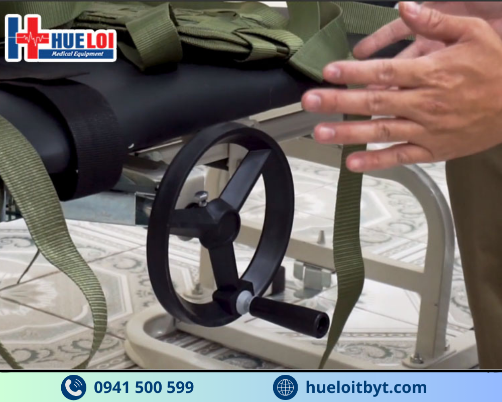 GIƯỜNG KÉO GIÃN CỘT SỐNG BẰNG CƠ GIÁ RẺ