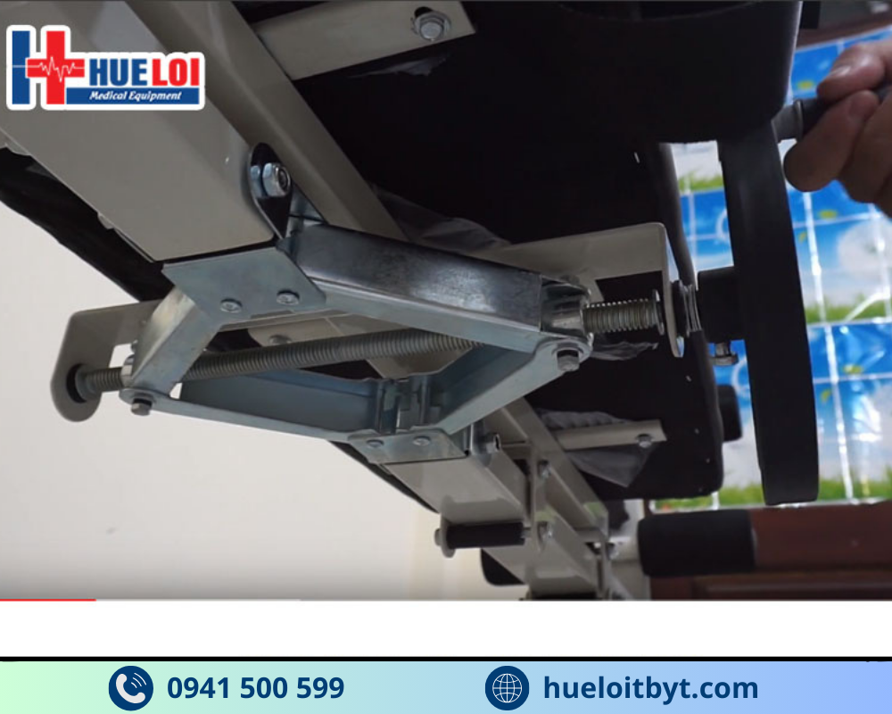 GIƯỜNG KÉO GIÃN CỘT SỐNG BẰNG CƠ GIÁ RẺ