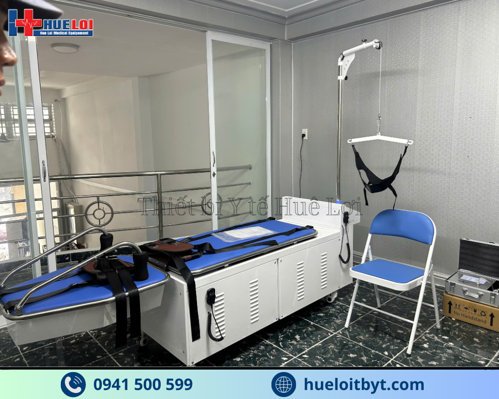 Giường kéo giãn cột sống chất lượng tốt