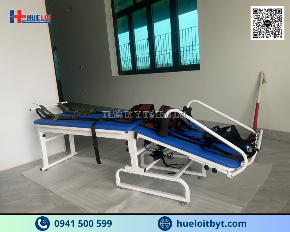 giường kéo giãn cột sống lưng và cổ yp2009k1