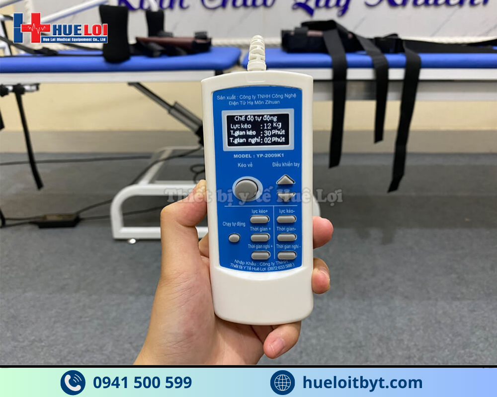 GIƯỜNG KÉO GIÃN CỘT SỐNG BẰNG ĐIỆN YP-2009K1