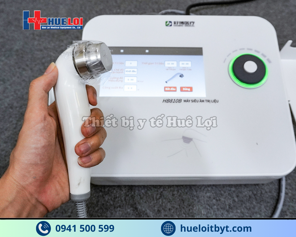 MÁY SIÊU ÂM TRỊ LIỆU ĐA TẦN 2 ĐẦU DÒ HB810B