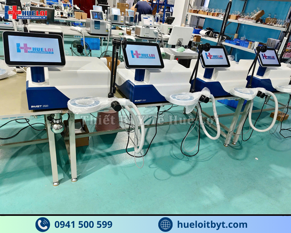 MÁY TỪ TRƯỜNG TRỊ LIỆU KẾT HỢP LASER PMST PRO CÔNG SUẤT CAO