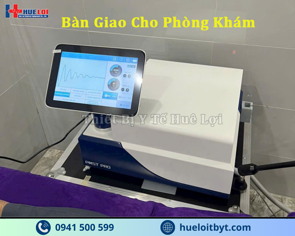 MÁY TỪ TRƯỜNG TRỊ LIỆU KẾT HỢP LASER PMST PRO CÔNG SUẤT CAO