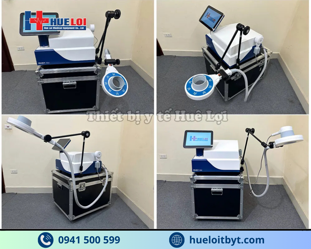 MÁY TỪ TRƯỜNG TRỊ LIỆU KẾT HỢP LASER PMST PRO CÔNG SUẤT CAO