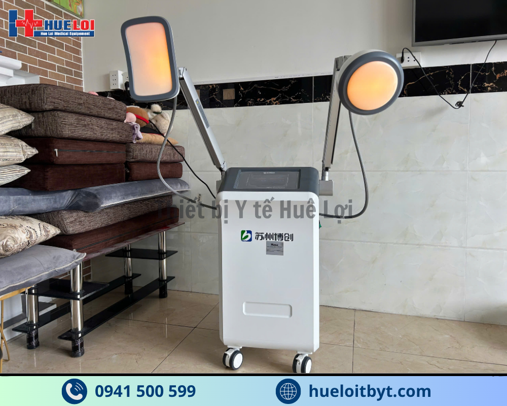 Máy vi sóng trị liệu Haobro AMT-B1 và AMT-C 