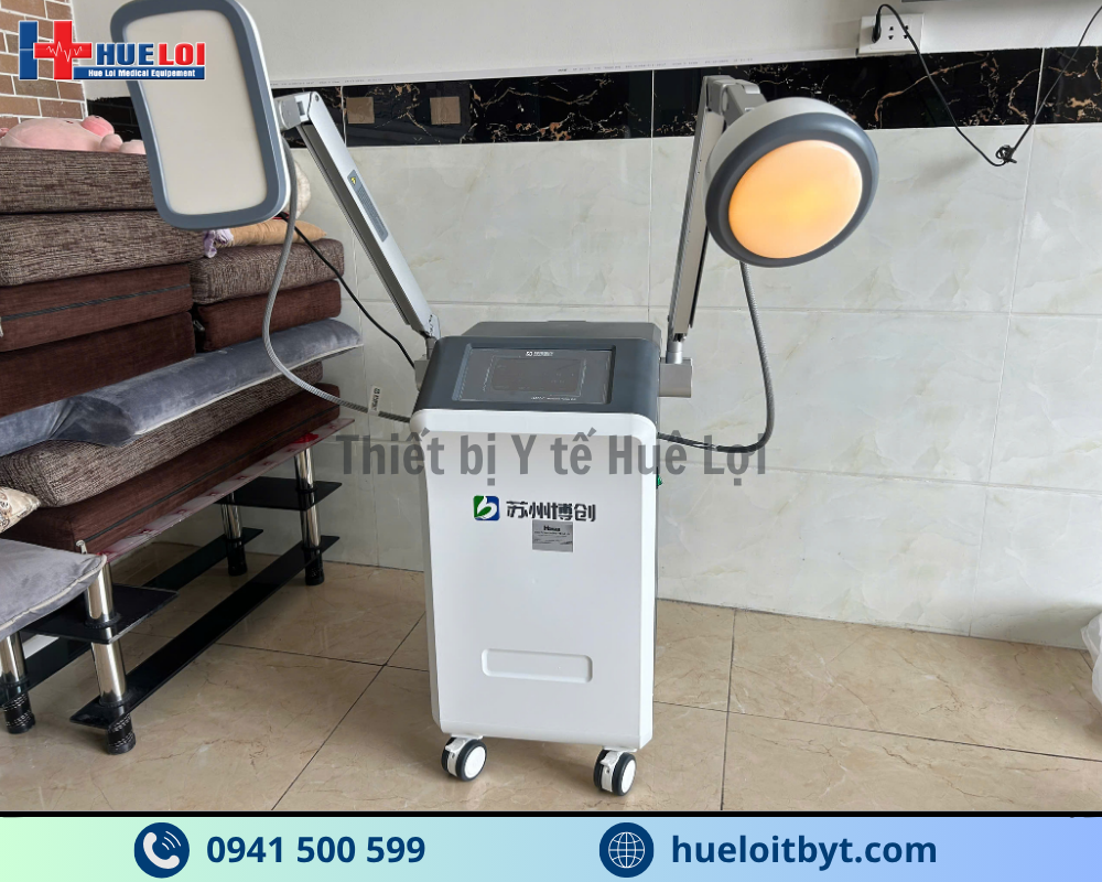 Máy vi sóng trị liệu Haobro AMT-B1 và AMT-C 