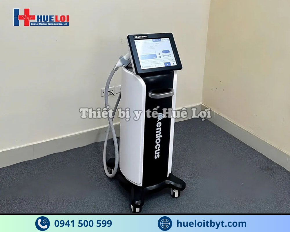 MÁY TRỊ LIỆU BẰNG SÓNG XUNG KÍCH HỘI TỤ CAO CẤP EMFOCUS-III