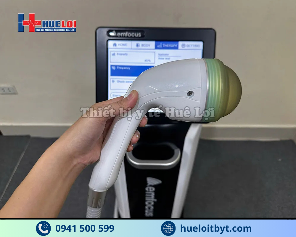 MÁY TRỊ LIỆU BẰNG SÓNG XUNG KÍCH HỘI TỤ CAO CẤP EMFOCUS-III